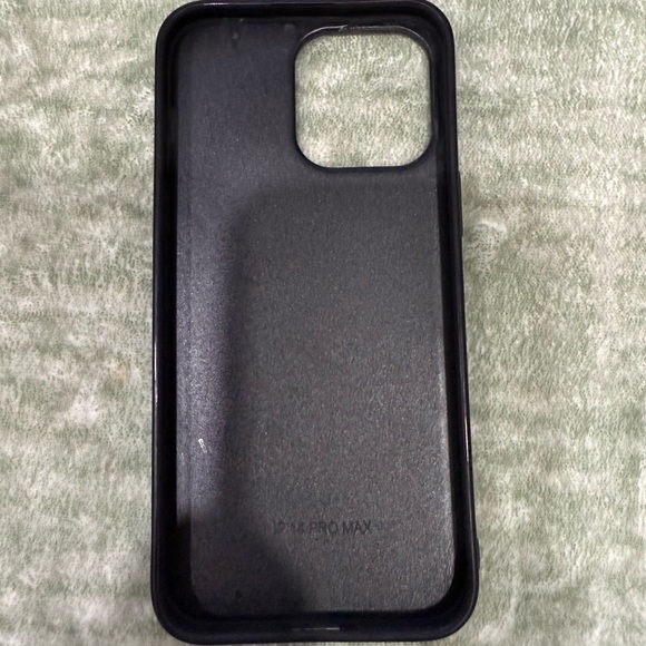 Sasscases Strawberry iPhone 14 Pro Max Case - Black and Pink - Picture 9 of 11